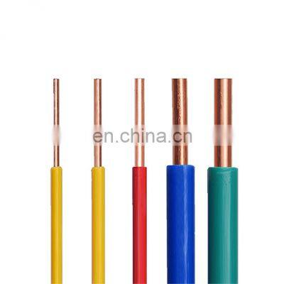 Single Core CU/CCS/CCA Fire resistance PVC jacket fire alarm devices cable control