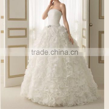 C71649A Best Selling Alibaba Ball Grown Sexy Wedding Dress