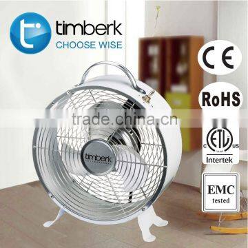 Clock table electric fan 9 inch