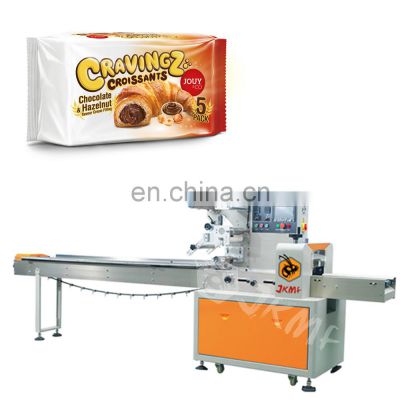 Full Servo Horizontal Automatic Pouch Bread Packing Machine Food Pillow Packaging Machine