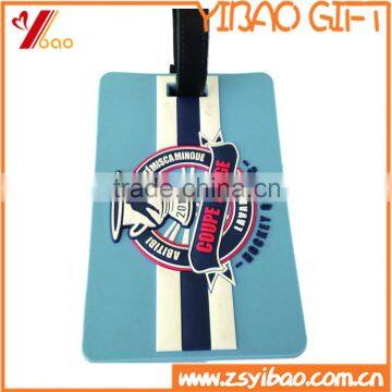 Fashional Style Personalized PVC Luggage Tag With Custom Logo