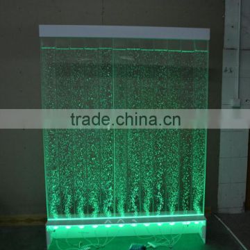 factory direct new house decorative acrylic LED water bubble wall can change different colors
