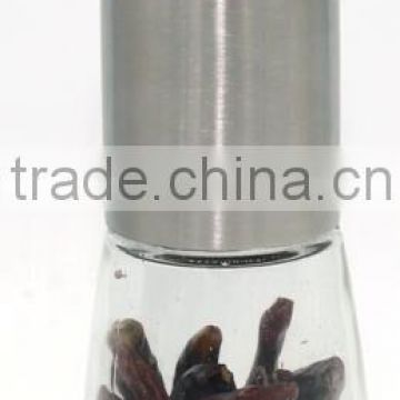 mini glass Chili grinder/Chili grinder
