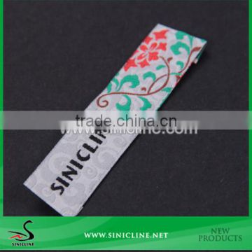 Sinicline designed woven taffeta label for Clothing/Garment