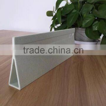 FRP 100mm triangular hollow fiberglass support beam for pig farming equipment