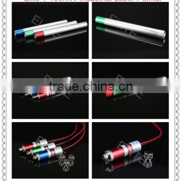 520nm green Well distributed line laser module with powell lens
