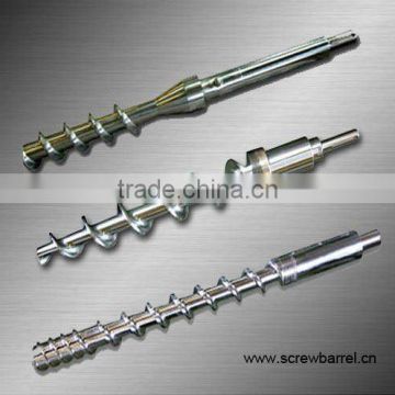 hot feed screw and barrel for rubber extruder