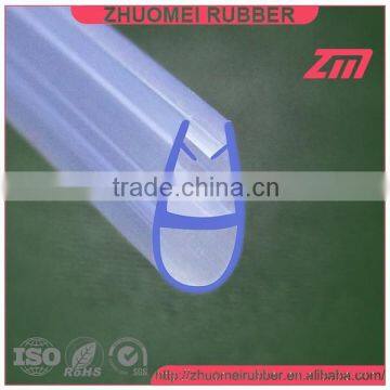 Plastic Extruded Shower Door Water Strip Seal A Shape