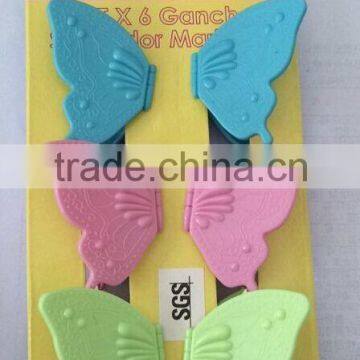New design butterfly shape paper clip