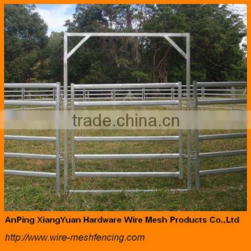 livestock metal fence panels(oval rail)