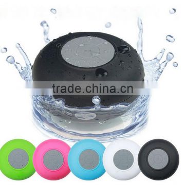 Factory wholesale Wireless stereo Bluetooth 3.0 Waterproof Outdoor & Shower Mini Speaker with 3W