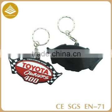 Guangzhou factory custom made 3d pvc keychain/ turbo keychain/ keychain made in china