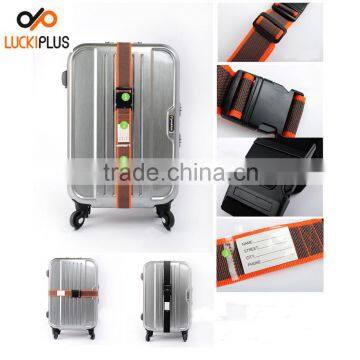 Luckiplus Safe Luggage Strap Suitcase Belt Luggage Accessory