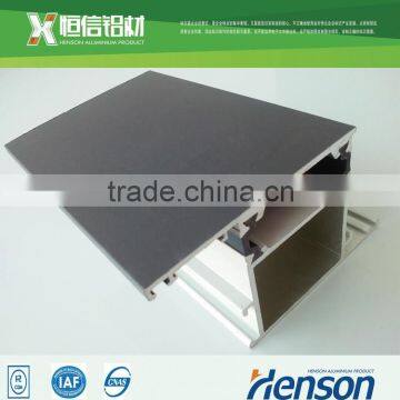 Aluminium profiles for window frame