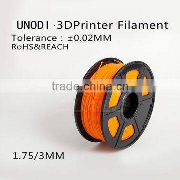 2016 Eco-friendly temperature octave 3d printer filiment