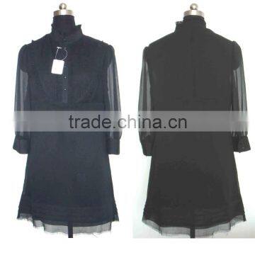 fashion women neck design of blouse