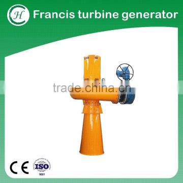 Francis water turbine generator /Small francis water turbine