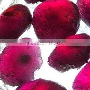 4mm Natural Purple Indian Raw Rough Garnet