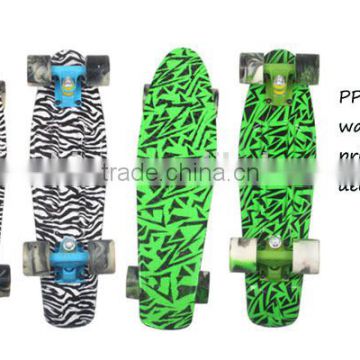 22 inch skateboard new design series water printing