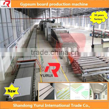 buy China gypsum machinery, professional supplier for plasterboard making machine