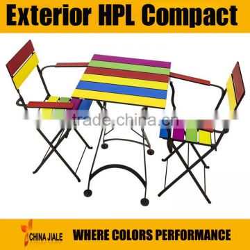 outdoor HPL compact board for furnitures