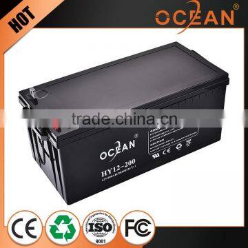 12V 200ah new style huge capacity succinct battery ups