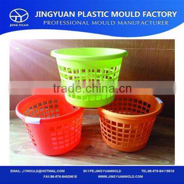 China OEM round shape plastic kitchen basket mould,durable sundries basket with cover mould manufacturer