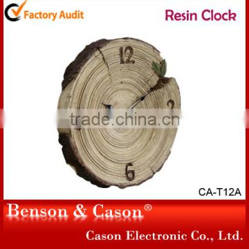 Cason Fake Wooden Wall Clock for Home Decore