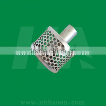 Galvanized Steel Water Strainer and Water Pump End Filter
