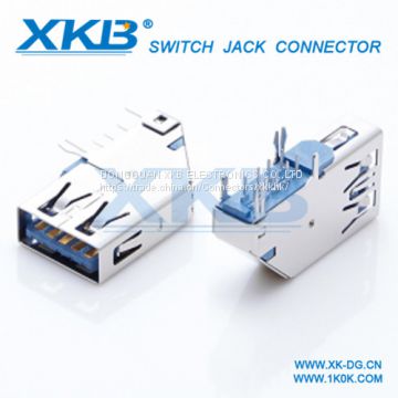 USB3.0 female head USB3.0 mother chip patch