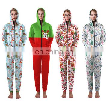 Wholesale Pyjamas Christmas Pajamas Women Cotton Jumpers Family Jumpsuit
