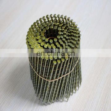 Wire Collated Weld Coil Nail Round Head Wire Coil Nails WIRE PALLET COIL NAILS