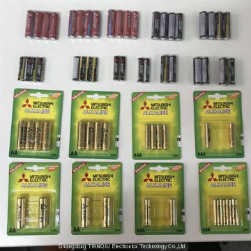 LR6 Mitsubishi Alkaline Battery (LR6) AA battery/LR03 Mitsubishi Alkaline Battery (LR03) AAA battery