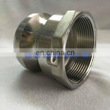 female thread quick coupler Type A DN20 Camlock stainless steel wye pipe fittings carbon steel pipe fittings