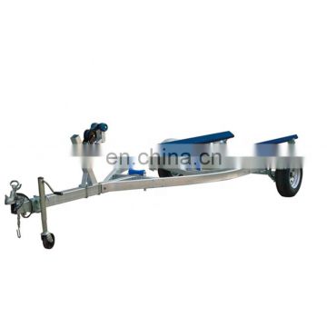 19 Feet Dual Axles Galvanized Stainless Steel Boat Trailer