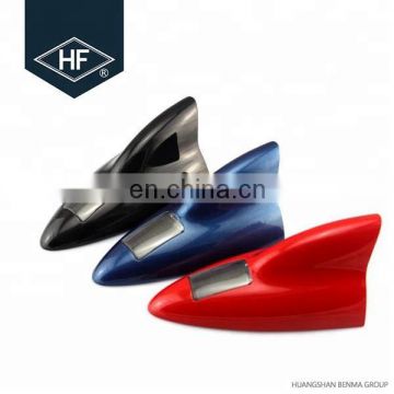 Car decoration shark fin tail special antenna with signal radio tail free punch tail