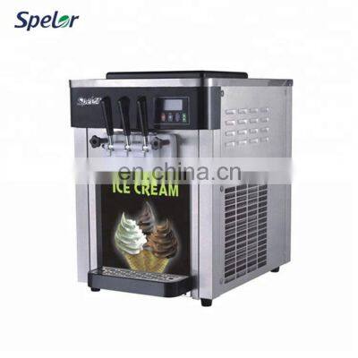 Stainless Steel Micro-Computer Controlled Quick Automatic High Grade Ice Cream Machine Self Serving Making