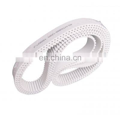 8M PU Endless white color timing belt