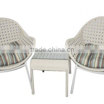Hollow white egg chair rattan furniture DW-CS65