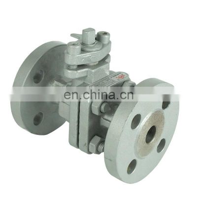 Class150 Material SS304 SS316 SS316L CF8 WCB Stainless Steel 2PC Flange End Ball Valve Stainless Steel Water ValvesSteel