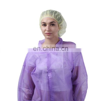 Available Sample And Design Cheap Factory Wholesale Lab coat Disposable Lab Coat For Laboratory