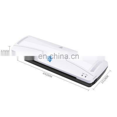 Factory Direct 250 Mm/Min Label Photo Document Laminating Pouch Plastic Paper Sheet A3 Office  Plastic Laminator Machine