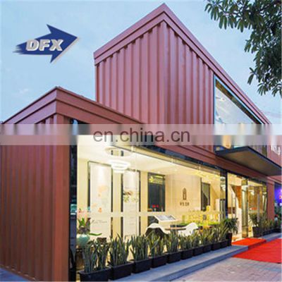Two storey mobile pop-up coffee shop container mobile container shop