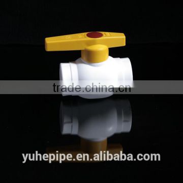 ppr pipe fittings All plastic ball valve with steel ball or copper ball