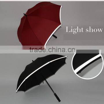 Reflective lighting umbrella, new design umbrella in 2015