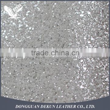 Hot sale wholesale synthetic glitter leather fabric