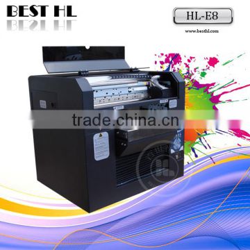 High resolution 8 color printer for card/ t shirt/ food/ phone case