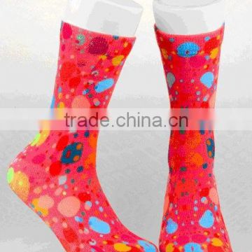 Chic funky woman decorative socks shopping party dress socks