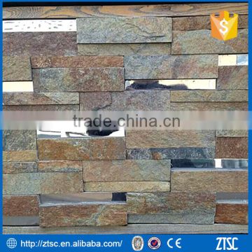 wall cladding natural stone slate stone per square meter