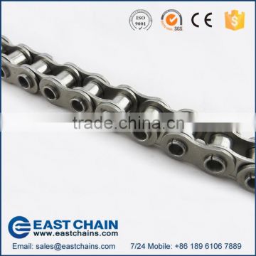 A series short pitch 25.4mm 304 stainless steel hollow pin roller chain 80HP
